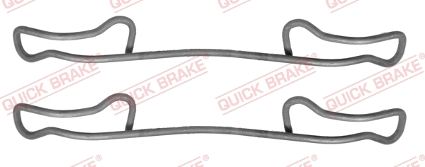 Accessory Kit, disc brake pad